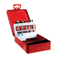 Alpha 6 Piece Countersink 3 Flute Set CS3-SET6