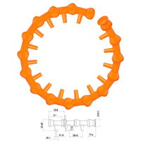 Jeton 1/4" Circle Flow Nozzle Kit CS62423