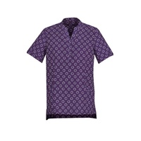Womens Florence Daisy Print Tunic Size 30 Colour Purple