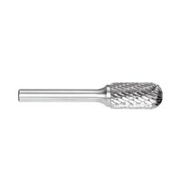 Alpha 1/2" Cylindrical Ball Nose Carbide Burr - Carded CSC-5DC