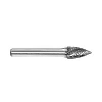 Alpha 3/8" Tree Pointed Nose Carbide Burr - Carded CSG-3DC
