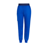Mens Riley Slim Leg Jogger Scrub Pant Size S Colour Electric Blue