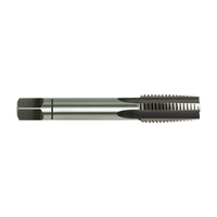 Alpha 1/4"x28 Chrome Tap UNF Taper - Carded CUNFCT14