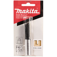 Makita 1/2" Straight TCT Bit Single Flute (1-1/4" Length) (1/2" Shaft) D-01301