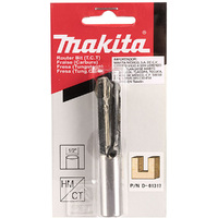 Makita 1/2" Straight TCT Bit Single Flute (1-1/2" Length) (1/2" Shaft) D-01317
