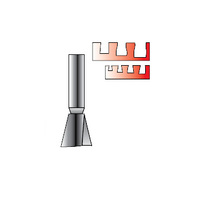 Makita 3/4" Dovetail TCT Bit (1/2" Shaft) D-01921