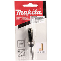 Makita 1/2" Top Bearing Straight TCT Bit (1/4" Shaft) D-02054
