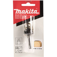 Makita 3/16" Round Over TCT Bit (1/4" Shaft) D-02163