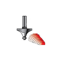 Makita 1/2" Beading TCT Bit (1/4" Shaft) D-02353