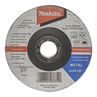 Makita 100 x 6 x 16 Depressed Centre Metal Grinding Disc A24R (5pk) D-20301-5