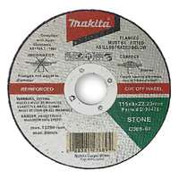 Makita 115 x 3 x 22.23mm Masonry Cutting Disc C30S (10pk) D-20476-10