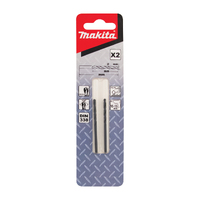 Makita 3.0 x 61mm Metal Drill Bits HSS-R (2 Pieces) D-38336
