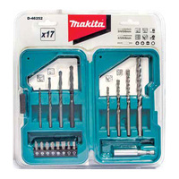 Makita 17 Piece Drill & Screwdriver Bit Set D-46252