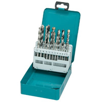 Makita 18 Piece Combination Drill Bit Set Metal Case D-46399