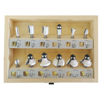 Makita 12PC Economy - 1/4" Shaft Router Bit Set D-53584