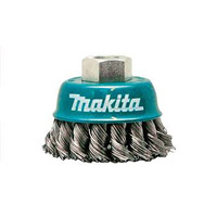 Makita 60mm Dia 10 x 1.5mm Knot Cup Wire Brush D-55142