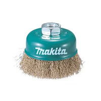 Makita 90mm Dia M14 x 2mm Cup Brush Brass-Coat D-55360