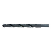 Makita 25/64" x 5-1/8" HSS-G Black Oxide Metal Drill Bit (10mm Reduced Shank) D-60121