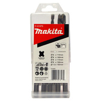 Makita 5 Piece Standard SDS Plus Drill Bit Assortment Set D-61678