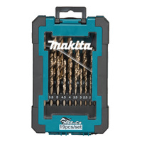 Makita 19pc Set 1-10mm HSS-Cobalt Drill Bit D-67561