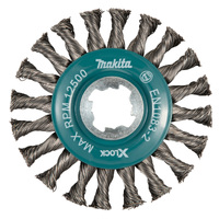 Makita X-Lock 115mm 0.5mm Knot Steel Wheel Brush D-73405