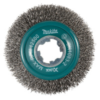 Makita X-Lock 100mm Crimped Steel Bevel Brush D-73449