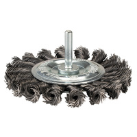 Makita 100mm Straight Shank Knotted Wheel Brush D-73829