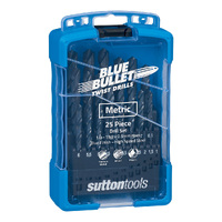 Sutton Tools 25 Piece Metric Blue Bullet Drill Set D102SM3