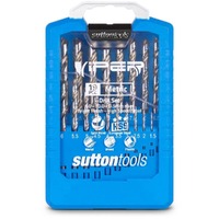 Sutton 1-10mm Metric HSS-Bright Jobber Drill Bit Set - VIPER - 19 Piece D105V2M
