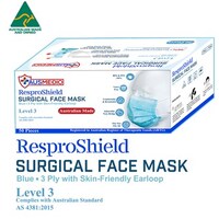 Triple Layer Mask 50 Piece 99.9% Effective Bacterial Filtration Australian Made