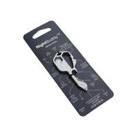 Key Ring Multi Purpose Tool Key Stainless Steel Twin Pack = 2 x 24 - 1
