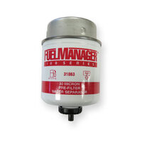 30 Micron Fuel Manager Primary (Pre) Fuel Filter Replacement Cartridge 3.6"