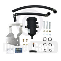 Toyota Land Cruiser 70 series (76, 78, 79) ProVent Catch Can Kit - Passenger Side Chassis Mount