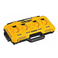 DeWalt 18V XR 4 Port Fast Charger (8Ah) DCB104-XE