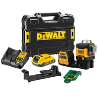 DeWalt 12V / 18V XR 3x 360 Green Cross Line Laser DCE089D1G18-XE