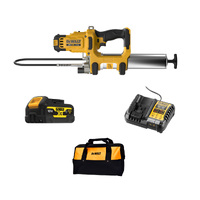 DeWalt 18V XR 450g 2 Speed Grease Gun 5.0ah Set DCGG581P1G-XE