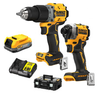 DeWalt 18V XR 2 Piece PowerStack Combo DCK2050E2T-XE