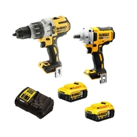 DeWalt 18V 5.0Ah 2pce Combo Kit DCK2094P2-XE