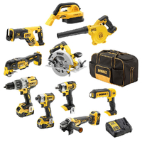 DeWalt 18V XR 10 Piece 5.0ah Combo DCZ1080P3-XE