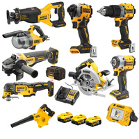 DeWalt 18V XR 10 Piece Brushless 5.0ah Combo DCZ1082P3-XE