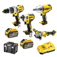 DeWalt 18V/54V 4 Piece 9.0Ah XR FLEXVOLT TSTAK Combo DCZ441X2T-XE