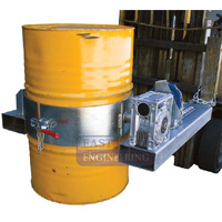East West Engineering WLL 350kg Drum Rotator (chain) with Plastic Barrel Option DER40C-PBO