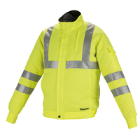 Makita 12V/18V Dual Zone High Visibility Fan Jacket - Small DFJ214ZS