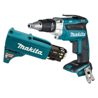 Makita 18V High Torque Screwdriver with Collated Screw Gun (tool only) DFS250ZX2