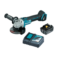 Makita 18V Brushless 125mm Angle Grinder 6.0Ah Set DGA504RGX4