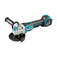 Makita 18V 125mm X-Lock Paddle Switch, Variable Speed, Kick Back Detection and Electric Brake Angle Grinder (tool only) DGA519Z