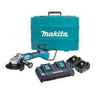 Makita 18Vx2 Brushless 180mm (7") Angle Grinder 5.0Ah Set DGA700PTX1
