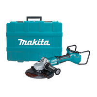 Makita 18Vx2 AWS 230mm (9") Brushless Angle Grinder (tool only) DGA901ZKU1