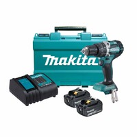 Makita 18V Brushless Hammer Driver Drill 3.0Ah Set DHP484SFE