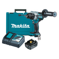 Makita 18V Brushless Hammer Driver Drill 5.0ah Set DHP486RTX1